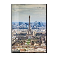 ภาพวาดทิวทัศน์ Eiffel Tower Paris ตกแต่งห้องพัก ภาพพื้นหลังโซฟา ภาพวาดตกแต่งทางเดิน ภาพวาดทิวทัศน์ที