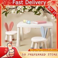 Kids Baby Study Table + 2 Chairs Set - Toddler Activity Desk / Kids Learning Table Desk Set / Comes 