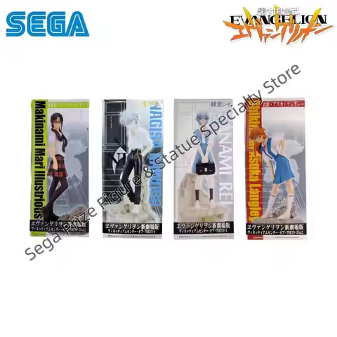 Sega In Stock Original Box Garage Kit Model Neon Genesis Evangelion Mari Makinami Anime Characters C