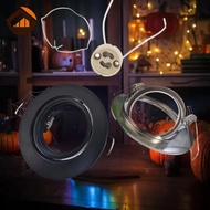 CheeseArrow 1 Set Round Fixture Adjustable Downlight Led Holders Cutout For Bulb Holder Recessed LED