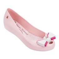 Vivienne Westwood x Melissa Ultragirl Bow Orb 防水橡膠鞋(粉紅色)