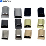[KNWH] 10/20Pcs Metal  for Zip Stopper  for Zip Tail Clip Stop Tail  Head With Screw