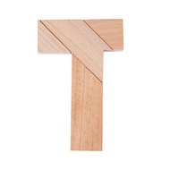 3D Puzzle Kayu T Mainan Edukasi Anak Melatih Otak Kanan Wooden Toys Montessori