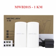 Bộ thu phát không dây thang máy wifi ngoài trời tầm xa 1km - 5km Mercury MWB201S MWB505S