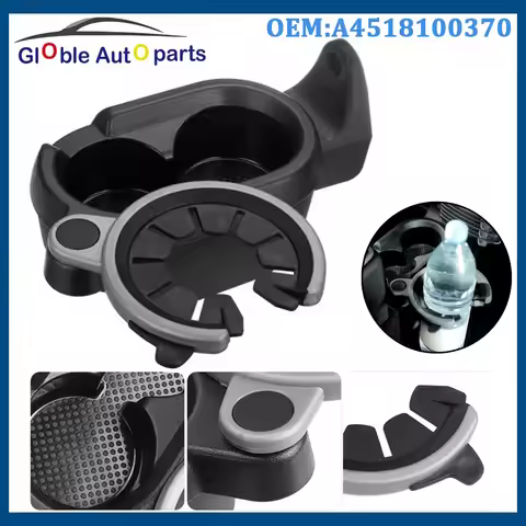 New For Mercedes-Benz Smart Fortwo 450 451 A451ev C451 Car Center Console Water Cup Beverage Bottle 
