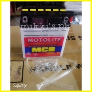 ♞motolite mcb motorcycle battery 12V (NO BATTERY SOLUTION)