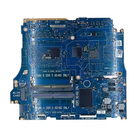 LA-L655P For Dell G15 5520 Laptop Motherboard i5-12500H i7-12700H GN20-P1-A1 4GB RTX3050Ti Mainboard