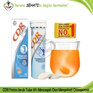 CDR Fortos Tablet Effervescent Suplemen Kalsium Kesehatan Tulang
