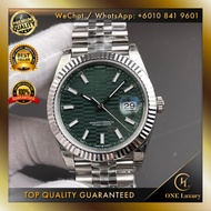 🔥SWISS TOP QUALITY🔥 R DATEJUST 41MM GREEN MOTIF DIAL JUBILEE 126334 - MEN WATCH SWISS AUTOMATIC LUXU