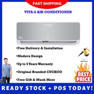 CUCKOO ONLINE MALL Vita-S Inverter Air Conditioner Aircond 1hp 1.5hp Free Servicing 5 Years Warranty