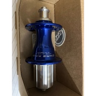 Chris King R45 Ceramic rear hub 24H rim brakes shimano 11s 130x9mm QR. Blue.