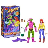 預購已上市 美版 漫威Marvel Legends 綠惡魔Green Goblin 瑪莉珍MJ Watson 復古雙人包