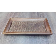 Woven Tray 5x9 Inches Food Serving