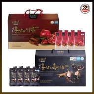 Korean Hongfutang Red Ginseng Pomegranate Juice Black Garlic Juice Healthy Juice 60ml x 30pouches