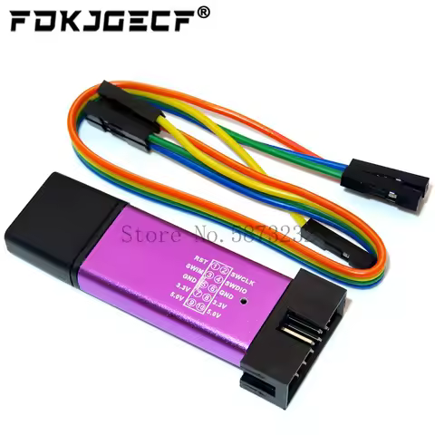 ST LINK Stlink ST-Link V2 Mini STM8 STM32 Simulator Download Programmer Programming With Cover DuPon