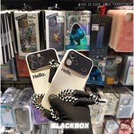 C10 Hello Beige Phone Case Cover Casing IP 13 Pro Max / IP 14 Pro Max / IP 15 Pro Max / IP 16 / Pro 