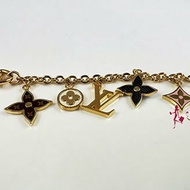 *奢華大道國際精品＊【L3360】LV原花琺瑯/金色SPRING STREET 鏈帶手袋吊飾/鑰匙圈 M68999