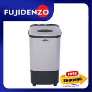 【 Free shipping 】Fujidenzo 7.8 kg Single Tub Washing Machine BWS-780 (Gray)