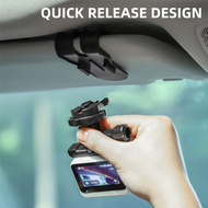 For GO3 Car Visor Bracket 360° Rotation Sports Camera Clip Action Camera Parts Accessories