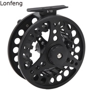 LONFEPH Fly Fishing Reel, Left Right Hand Retrieve 9/10 WT Casting Fly Reel, Portable 3 Bearings Zin