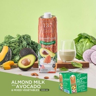 137 Degree Real Almond Milk with Avocado 7 Mixed Vegetables Hig Fiber 1 Liter