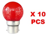 【10 PCS】BLUESKY II G40 COLOUR BULB 5W RED YELLOW GREEN BLUE COLOUR B22 PING PONG BULB DECOR BULB INC