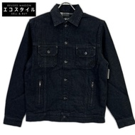Stussy 00年代海軍藍正品牛仔外套 S碼 [二手]