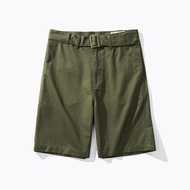 OKONKWO Workwear Men's Summer High Quality Amikaki Gurkha Casual Pants Shorts Light Brushed Mao Midd