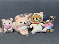 鬆弛熊公仔 Rilakkuma Plush Toys Set