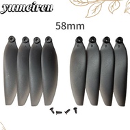 YUMEIREN Folding Propeller Blades, Black Plastic Remote Control Drone Parts, Universal 58mm/66mm Qua