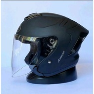 Js ARMOR Visor Clear Half Face Helmet