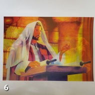 AL653 Gambar 3D Yesus Maria Perjamuan Kudus B