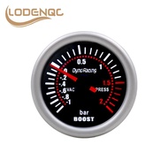 Lodenqc Car Gauge 2'' 52mm Universal 12V Gauge Mete Smoke Len Turbo Boost Gauge Bar LED Digital Poin