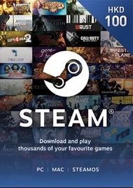 Steam香港預付卡