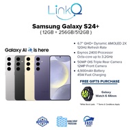 [READY STOCK] Samsung Galaxy S24+ 5G (12GB+256/512GB) Smartphone - Original 1 Year Warranty by Samsung MY