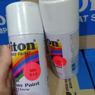 Pilox Cat Semprot DITON Spray Paint Acrylic Lacquer Paint Glossy Metallic Doff Stabilo Chrome Hi-Tem