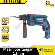 Mesin bor beton impact drill 13mm - Mesin bor bobok beton impact 13mm benz werkz - Alat bor beton besi kayu 13mm bolak balik impact benz werk garansi resmi 1tahun service kualitas terbaik