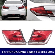 Outer Tail Light Assembly For HONDA CIVIC Sedan FB6 2014 2015 Rear Bumper Tail lamp Warming Tailligh