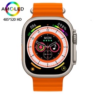 Hello Watch 3 Original Smart Watch 4GB ROM Series 8 Ultra 49mm NFC Compass Heart Rate Monitor IWO Me