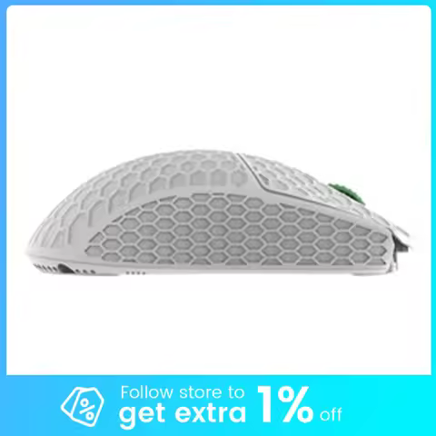Gwolves HTX ultra 8K Gaming Mouse PAW3950 Dedicated Sensor 140IPS Wired Mouse Light Weight For CSGO 