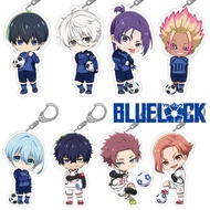 Blue lock TV football Anime Official character You Hiori Yoichi Isagi cute Acrylic keychain Bag pend