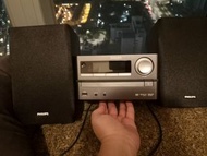 Philips micro music system 喇叭 with old iphone/ipod dock