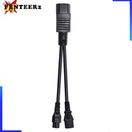 [Fenteer2] New IEC320-C14 TO C13+C5 Splitter Power Cord Cable 3-pin PDU/UPS Cabinet