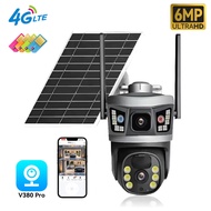 V380pro Solar monitor camera HD home use4G Wireless Network Outdoor wifi Camera