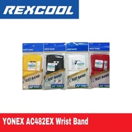 Yonex AC482EX Wrist Band | Black, Navy, White, Red, Yellow