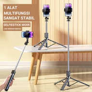 Tripod Selfie Stick Max Height 170cm Meter Remote Bluetooth Camera Shooter Selfie Stick