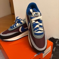 NIKE*SACAI*UNDERCOVER LDWaffle Maroon royal ivory 灰紫藍色運動鞋三方聯名鞋款