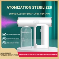 NEW Blue Ray Nano Disinfectant Spray Handheld Wireless Sanitizer Spray Gun Nano Atomizer Spray Machine