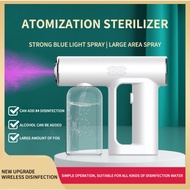 NEW Blue Ray Nano Disinfectant Spray Handheld Wireless Sanitizer Spray Gun Nano Atomizer Spray Machi