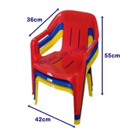 3V Kids Plastic Arm Chair  / Kerusi Budak / Kindergarten Chair